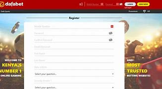 Pendaftaran Dafabet Login Kenya Online